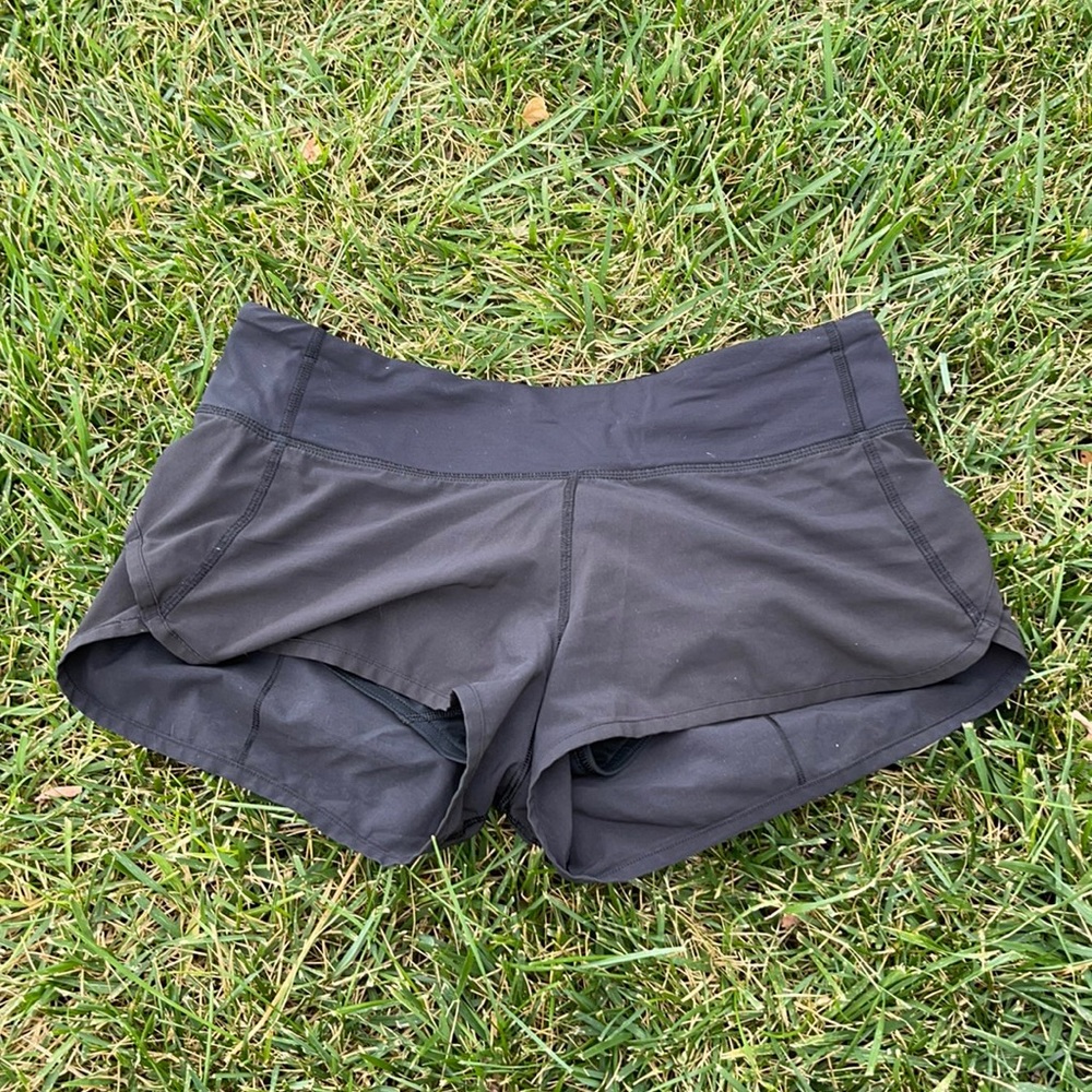 lululemon athletica Black Athletic Shorts